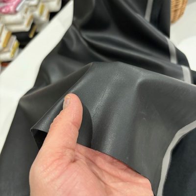 Zara Süet Deri Kumaş Siyah YVZ