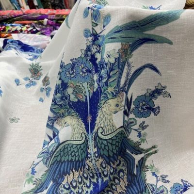 Zimmermann Nature Pamuklu Keten Mavi