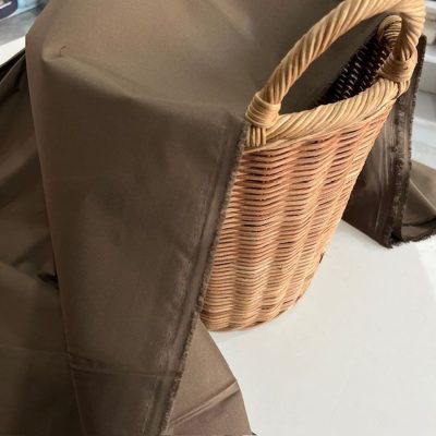 İnce Trençkot Kumaş Soft Yeşil
