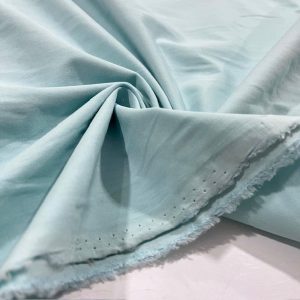 Pamuk Poplin Kumaş Soft Mavi