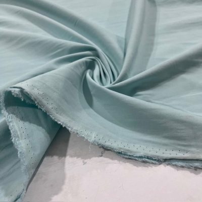 Pamuk Poplin Kumaş Soft Mavi
