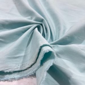Pamuk Poplin Kumaş Soft Mavi
