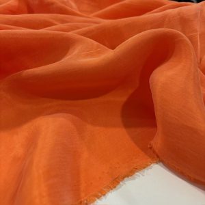 İpeker Taşlanmış Lüks Cupro Kumaş Orange GK