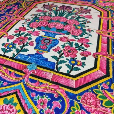 Dolce Gabbana Pembe Saten Şifon Kumaş
