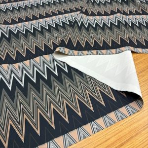 Süper Zigzag Trençkot Kumaş