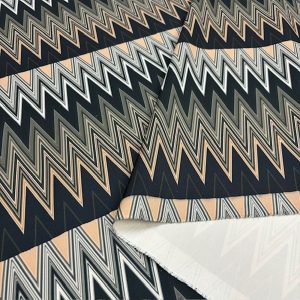 Süper Zigzag Trençkot Kumaş