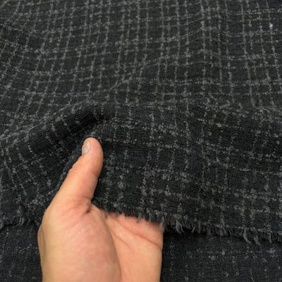 Vakko Kırçıllı Chanel Kumaş Antrasit Gri BYR