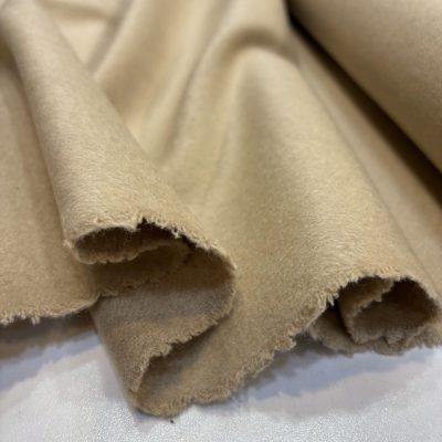 İtalyan Yün Kaşmir Kumaş Camel