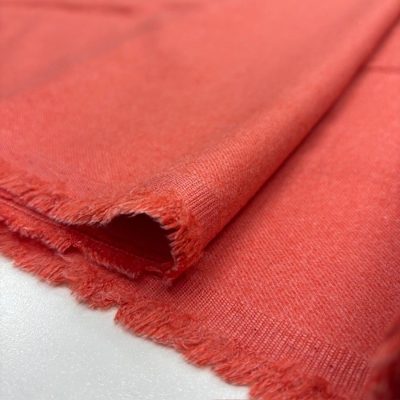 Blazer Flanel Kaşmir Kumaş Mercan
