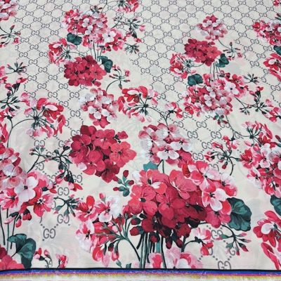 Gucci İpeksi Saten Kumaş Pembe KZ