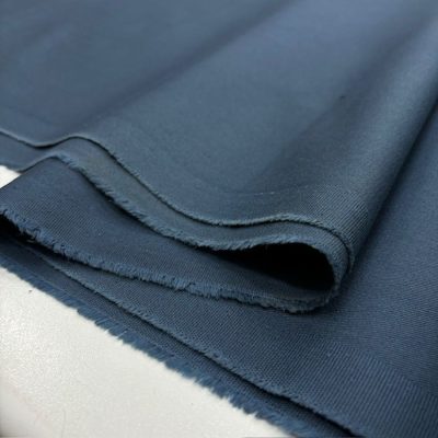 Likralı Kanvas Gabardin Kumaş İndigo BYR
