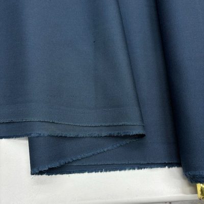 Likralı Kanvas Gabardin Kumaş İndigo BYR