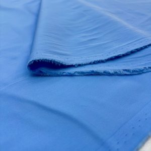 Pamuk Poplin Kumaş Mavi