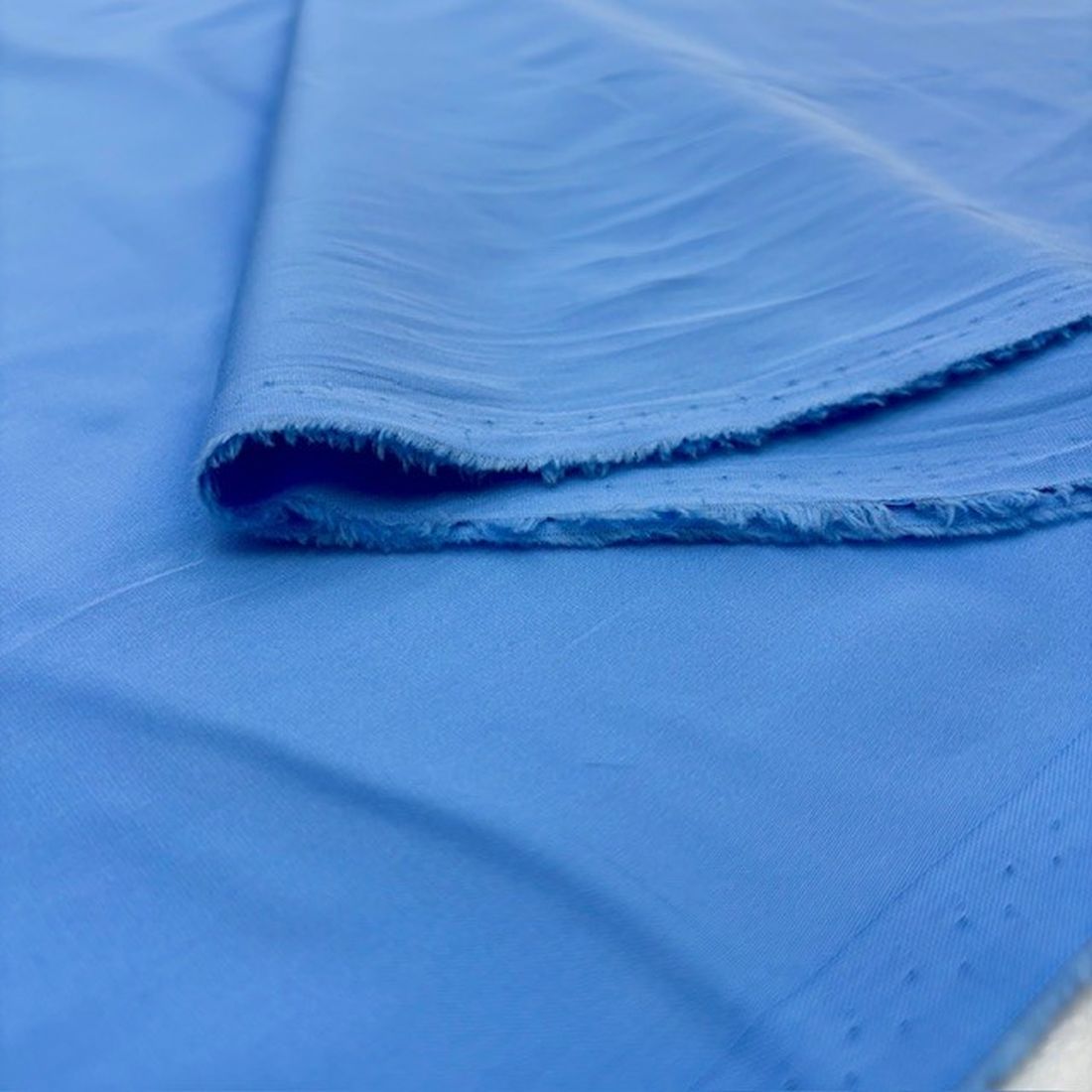 Pamuk Poplin Kumaş Mavi