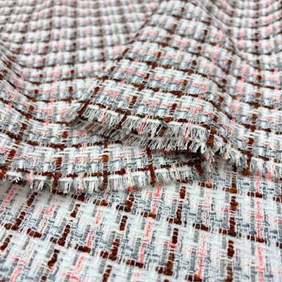 Vakko Cotton Chanel Kumaş Beyaz