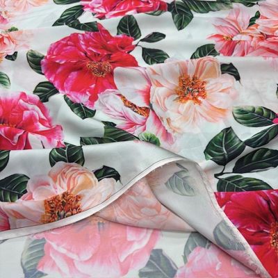Dolce Gabbana Pembe Gül İpeksi Saten KZ