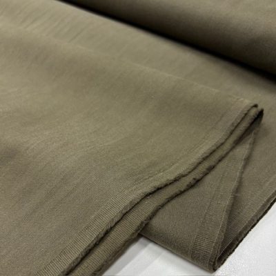 Askeri Yeşil Yumuşatılmış Denim Kanvas Kumaş SYT