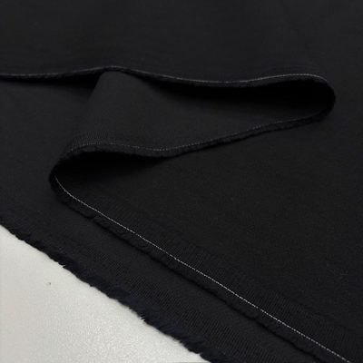 Siyah Yumuşatılmış Denim Kanvas Kumaş SYT