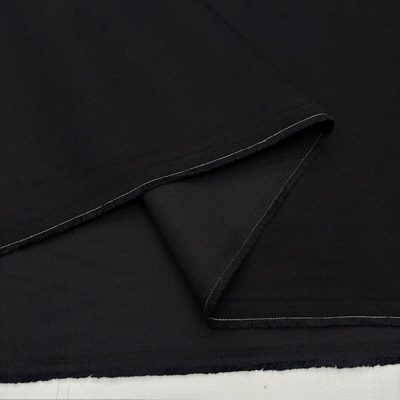 Siyah Yumuşatılmış Denim Kanvas Kumaş SYT