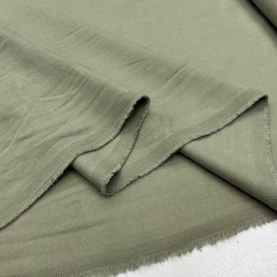 Soft Yesil Yumusatilmis-Denim Kanvas Kumas