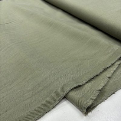 Soft Yesil Yumusatilmis-Denim Kanvas Kumas