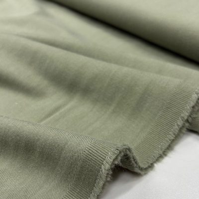Soft Yesil Yumusatilmis-Denim Kanvas Kumas