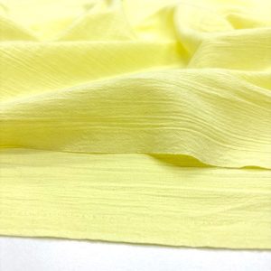 Saf Pamuk Limon Sarısı Şile Bezi Kumaş