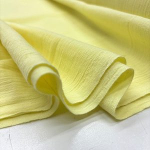 Saf Pamuk Limon Sarısı Şile Bezi Kumaş