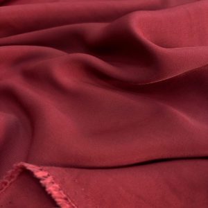 Bordo Akışkan Rayon Cupra Kumaş SYT