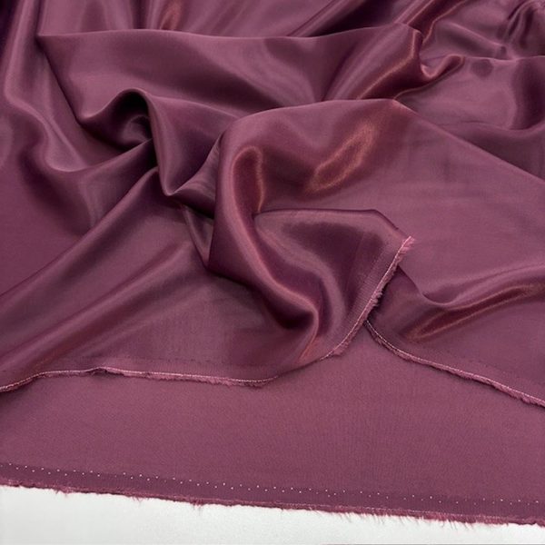 Bordo Vişne İpeksi Filoş Cupra Kumaş