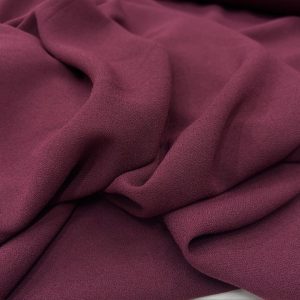 Double İtalyan Krep Kumaş Bordo