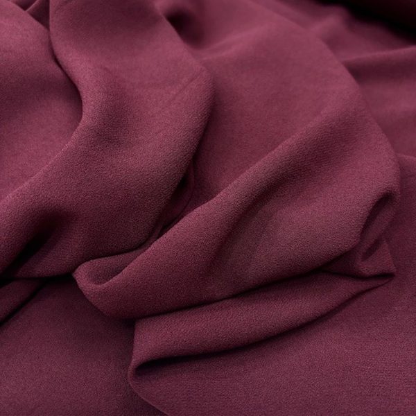 Double İtalyan Krep Kumaş Bordo