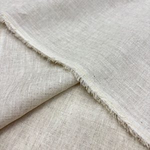 İtalyan Vintage Keten Kumaş Bej