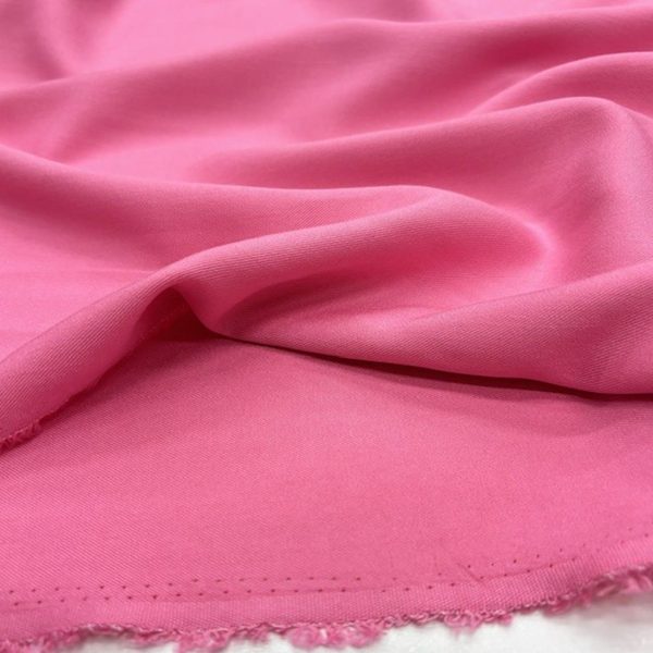 Pembe Süper Viskon Kumaş