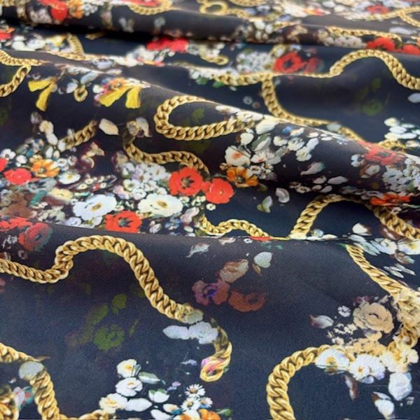 Roberto Cavalli Marka Krep Kumaş