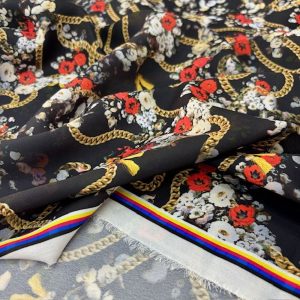 Roberto Cavalli Marka Krep Kumaş