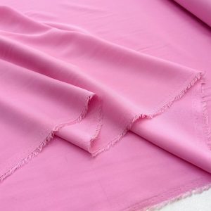 Şeker Pembe Pamuklu Cupro Kumaş