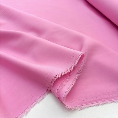 Şeker Pembe Pamuklu Cupro Kumaş