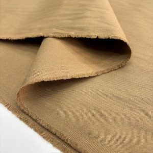 Soft Kahve Saf Pamuk Denim Kumaş YNS