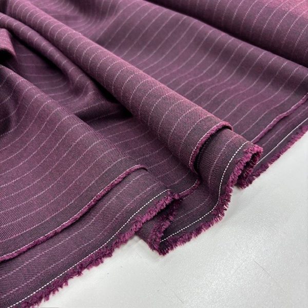 Vintage Vişne Bordo Flanel Kumaş