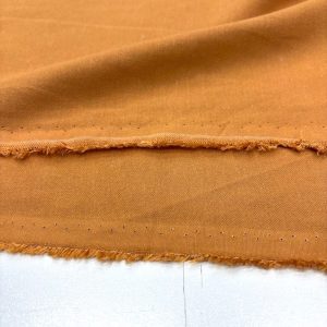 Yıkanmış Ham Keten Kumaş Soft Kiremit
