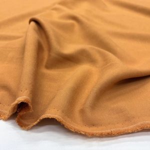 Yıkanmış Ham Keten Kumaş Soft Kiremit
