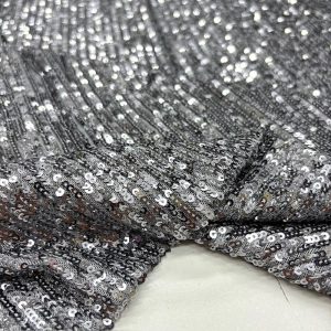 Zara Pullu Payet Kumaş Füme