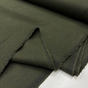 Blazer Flanel Kaşmir Kumaş Haki Yeşili