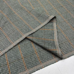 Vintage Lüks Flanel Kumaş Yeşil SRVT