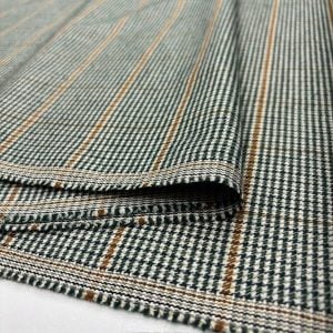 Vintage Lüks Flanel Kumaş Yeşil SRVT