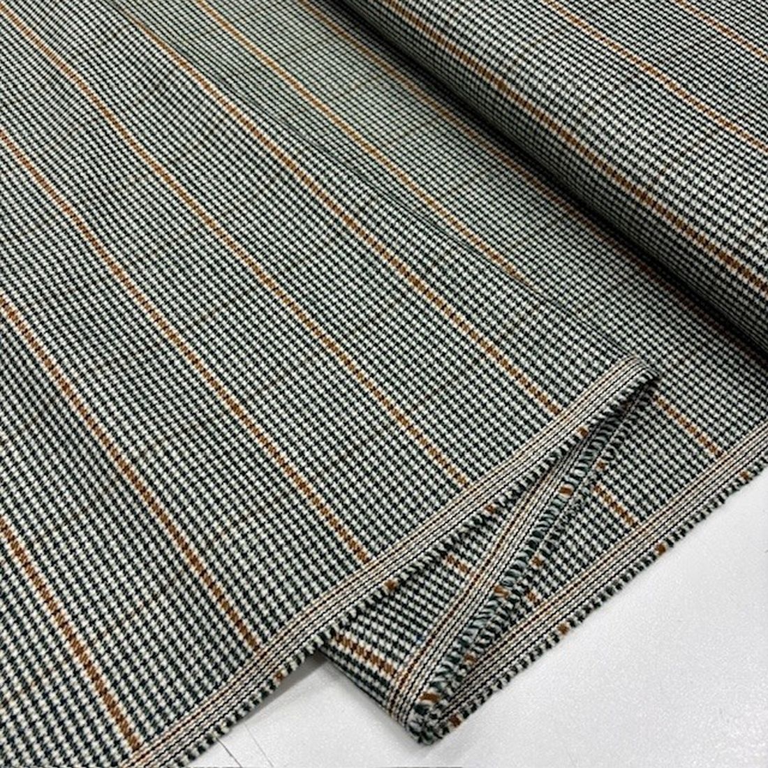 Vintage Lüks Flanel Kumaş Yeşil SRVT