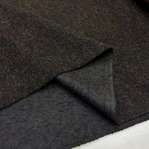 Yeşil Kahverengi %100 Yün Keçe Kumaş YVZ