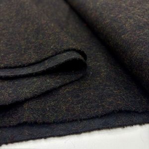 Yeşil Kahverengi %100 Yün Keçe Kumaş YVZ