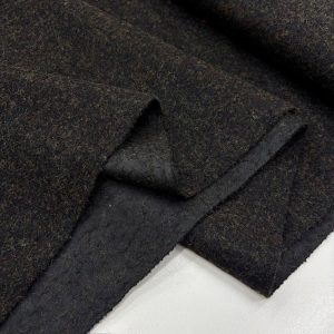 Yeşil Kahverengi %100 Yün Keçe Kumaş YVZ